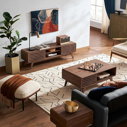 mopio Ensley TV Stand, Mid Century Modern