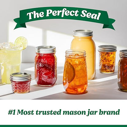 Ball Wide Mouth Glass Mason Jars