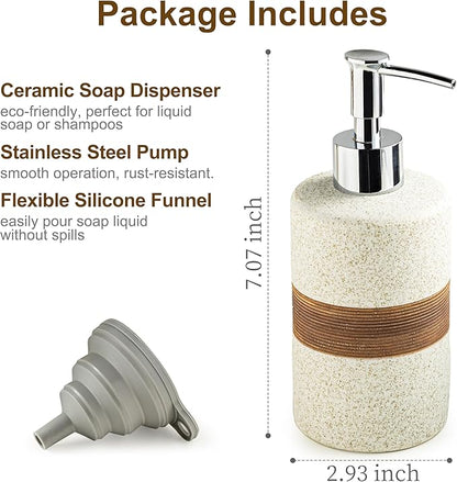 Soap Dispenser for Kitchen & Bathroom, Dish Soap, Hand Soap, Conditioner