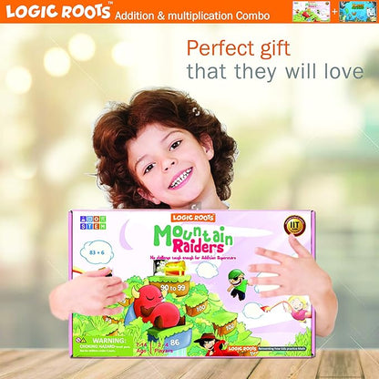 Best Gifts for 7 Year Old Boys and Girls | Addition and Multiplication Games Combo | Math Games for Second Grade and up