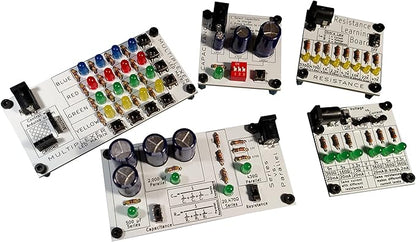 Learn to Solder | Electronics Learning Board: Capacitance | Practice Soldering & Learn Electronics