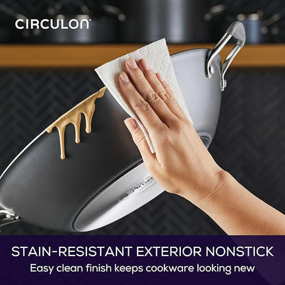 Circulon A1 Series w/ScratchDefense Nonstick Induction Wok