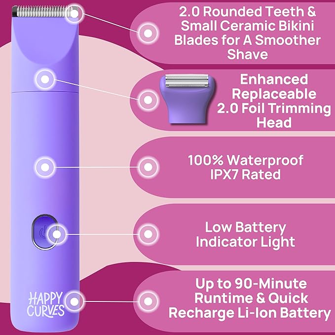 HAPPY CURVES Smoothie 2.0 Bikini Trimmer