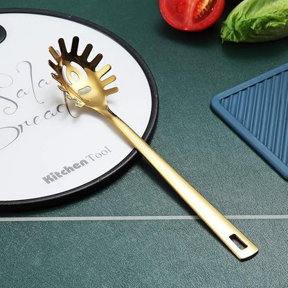 Gold Spaghetti Spoon, Berglander Pasta Server