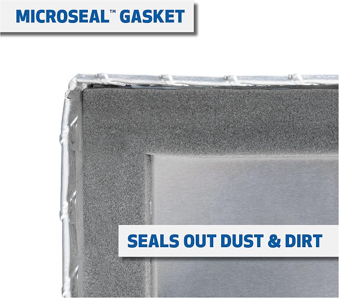 UWS EC10481 Pull Handle 69-Inch Heavy-Wall Aluminum Truck Tool Box with Low Profile, RigidCore Lid