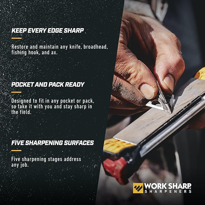 Work Sharp Professional Precision Adjust Elite Set Knife Sharpener value combo