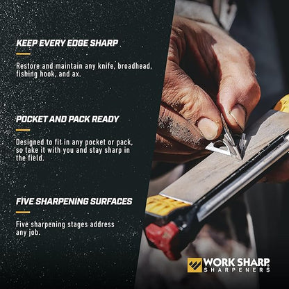 Work Sharp Professional Precision Adjust Elite Set Knife Sharpener value combo