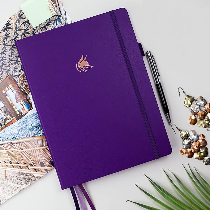 Clever Fox Planner Pro Premium – Luxurious Weekly & Monthly Planner