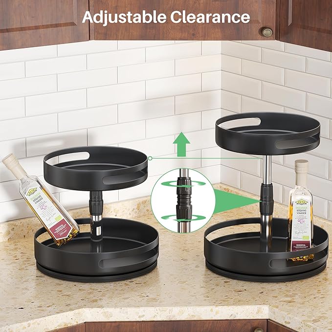 Lazy Susan Organizer Spice Rack