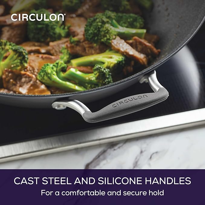 Circulon A1 Series w/ScratchDefense Nonstick Induction Wok