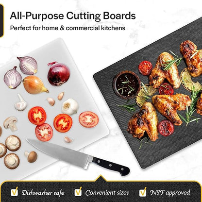 Thirteen Chefs Extra Large 24 x 18 Plastic Cutting Board