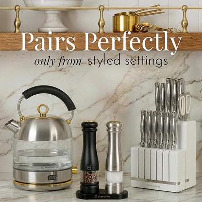 Electric Salt and Pepper Grinder Set