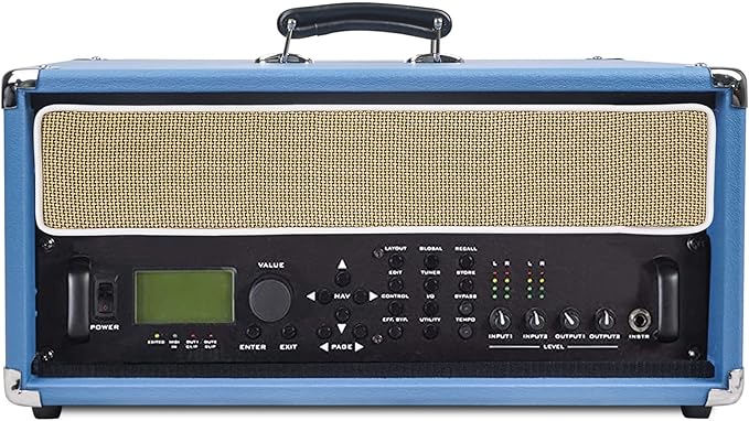 Sound Town Vintage 4U Amp Rack Case, 12.5" Depth
