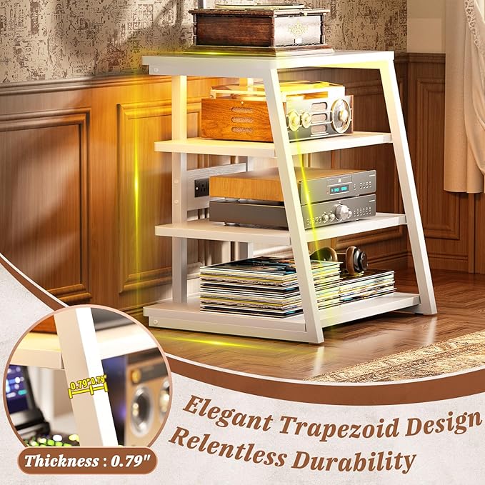 Armocity 4-Tier AV Media Stand