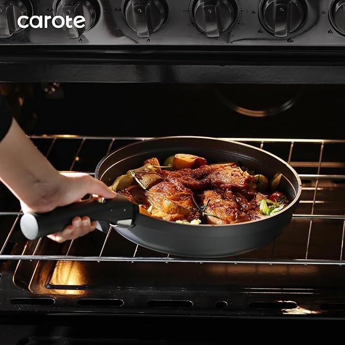 CAROTE 20pcs Pots and Pans Set Non Stick, Nonstick Cookware Set,