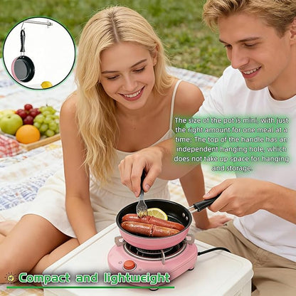 4.7 Inch Mini Skillet, Non-Stick Egg Pan
