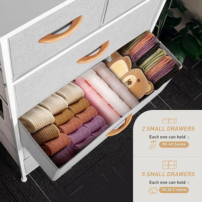 Mifuro Tall Dresser for Bedroom, Vertical Storage Organizer Tower