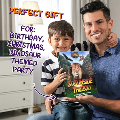 Listen & Learn: 30 Animal Sounds Book - Educational Learning Toys Gift for Boys Girls Toddlers Busy Book