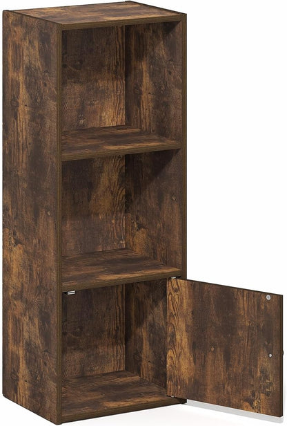 Furinno LUDER Book Shelf, 3-Tier Bookshelf