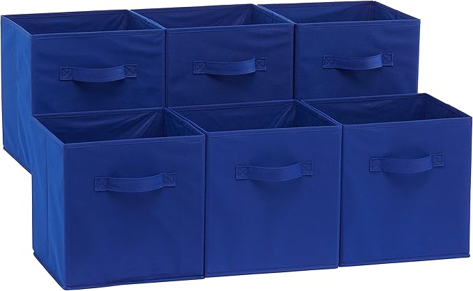 Amazon Basics Collapsible Fabric Storage Bins