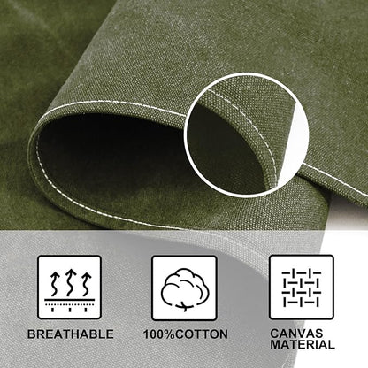 OUNLEN Chef Apron for Men Women Canvas Aprons