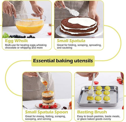 Homikit Kitchen Utensils Set, Useful Kitchen Gadgets & Pots and Pans Accessories