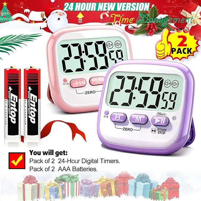 Antonki 2 Pack Classroom Timers