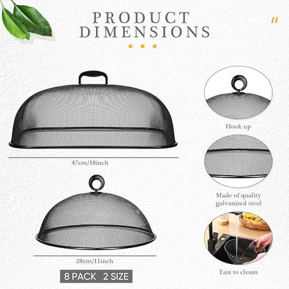 Hicarer Metal Mesh Screen Food Cover