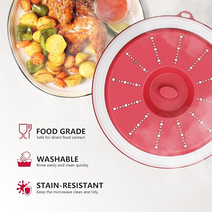 WVM Microwave Splatter Cover Vented