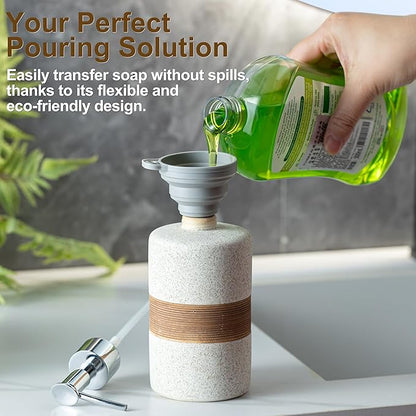 Soap Dispenser for Kitchen & Bathroom, Dish Soap, Hand Soap, Conditioner