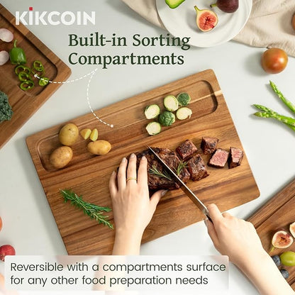 Kikcoin Acacia Wood Cutting Boards