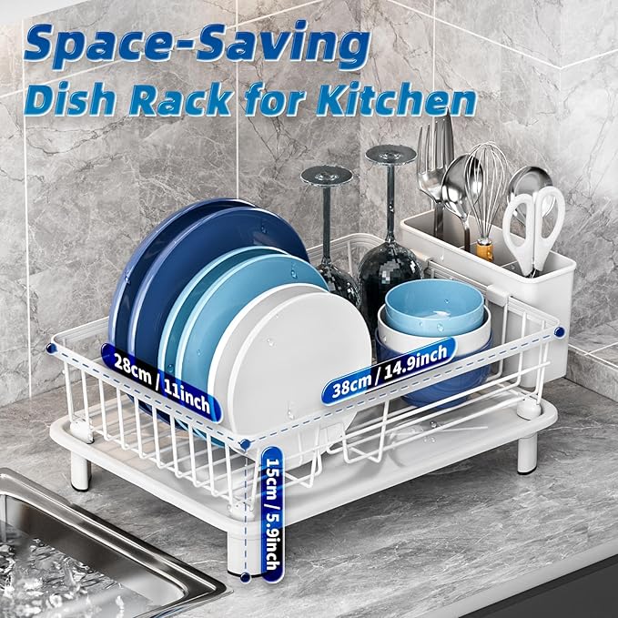 Dish Drying Rack, Stainless Steel-Dish Rack, Dish Racks