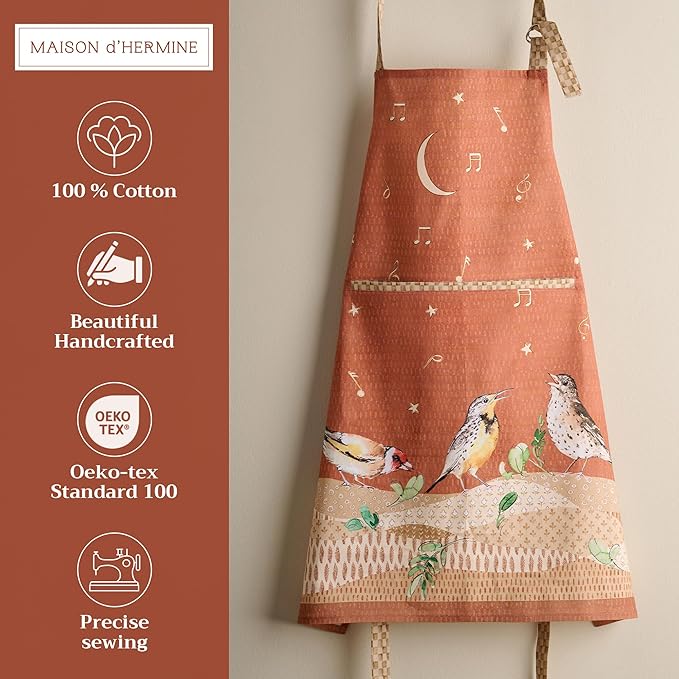 Maison d' Hermine 100% Cotton Apron