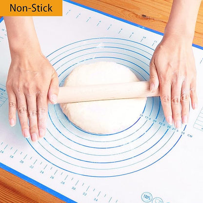 Silicone Baking Mat，Non Stick Rolling Dough