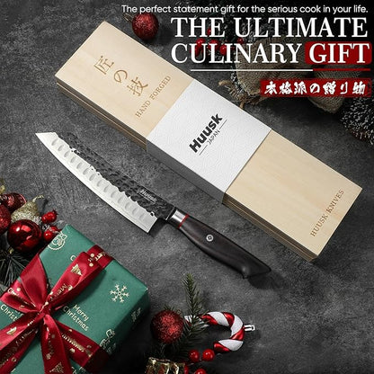 Huusk Santoku Japanese Chef Knife