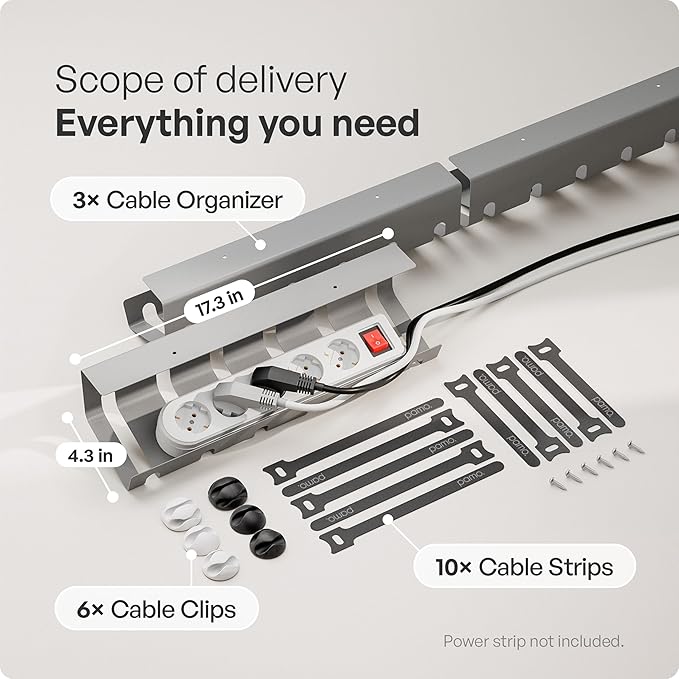 PAMO Cable Management Under Desk