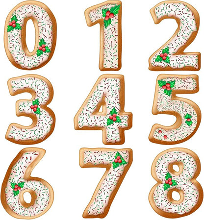 4 Inch Number Cookie Cutter Set