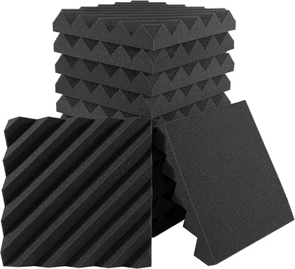 Foroomaco 12 Pack Sound Proof Foam Panels