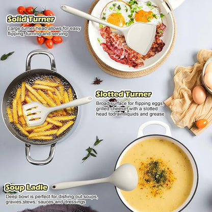 Homikit Kitchen Utensils Set, Useful Kitchen Gadgets & Pots and Pans Accessories