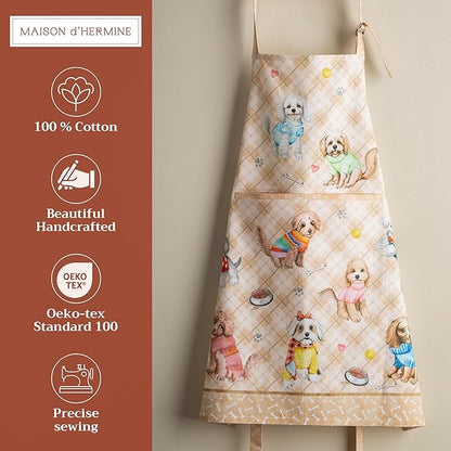 Maison d' Hermine 100% Cotton Apron