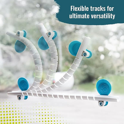 Gecko Run Marble Run Challenge Edition by Thames & Kosmos | Vertical Marble Run w/Flexible Tracks, No-Mess Setup | Challenge Cards for a Head-to-Head Engineering Design Game for Teams or Solo Play