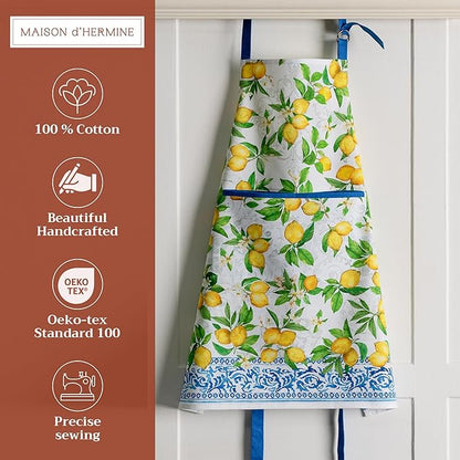 Maison d' Hermine 100% Cotton Apron