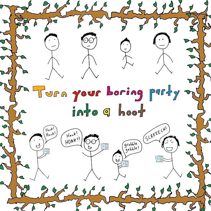 Bird Call - A Lively and Delightfully Absurd 5-Minute Party Game - High Energy Game - Bird Gifts - Bird Watching Gifts - Gifts for Bird Lovers - 3-8 Players and Ages 7+