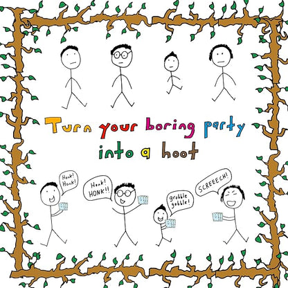 Bird Call - A Lively and Delightfully Absurd 5-Minute Party Game - High Energy Game - Bird Gifts - Bird Watching Gifts - Gifts for Bird Lovers - 3-8 Players and Ages 7+