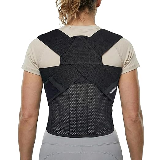 Full Back Posture Corrector for Women & Men – Pull-Back System Posture Brace –