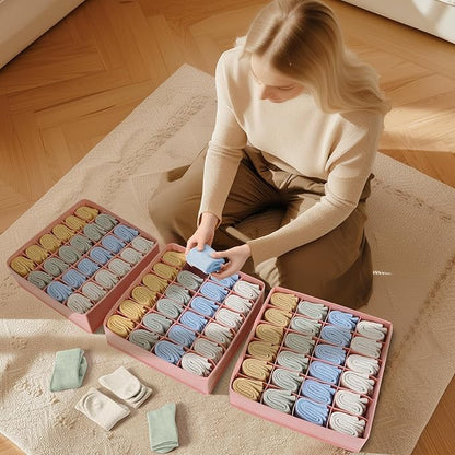 Joyoldelf Sock Organizer Drawer Organizer