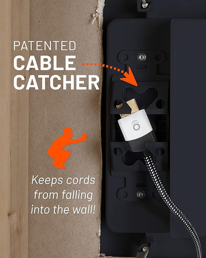 ECHOGEAR TV Cord Hider for Wall Mounted TV