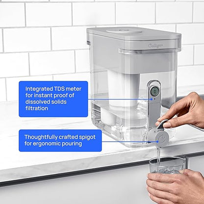Culligan with ZeroWater Technology 33-Cup Water Filter Dispenser – Includes