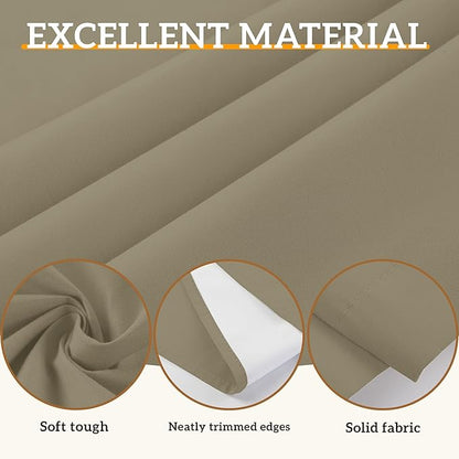 100% Blackout Curtains 63 Inch Length
