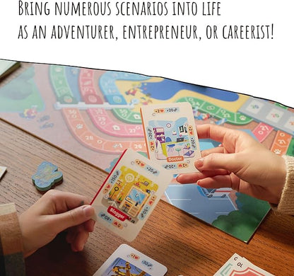 What if…? Choose The Life of Your Dreams | Family Board Game | Board Game for Kids and Parents | Adventure Board Game | Ages 8+ | for 2 to 4 Players | Average Playtime 30-60 Minutes